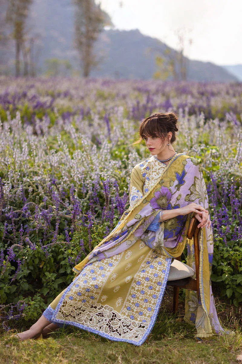 Mushq | Hemline The Secret Garden | MYSTICAL FERN - Aqsa Fabrics