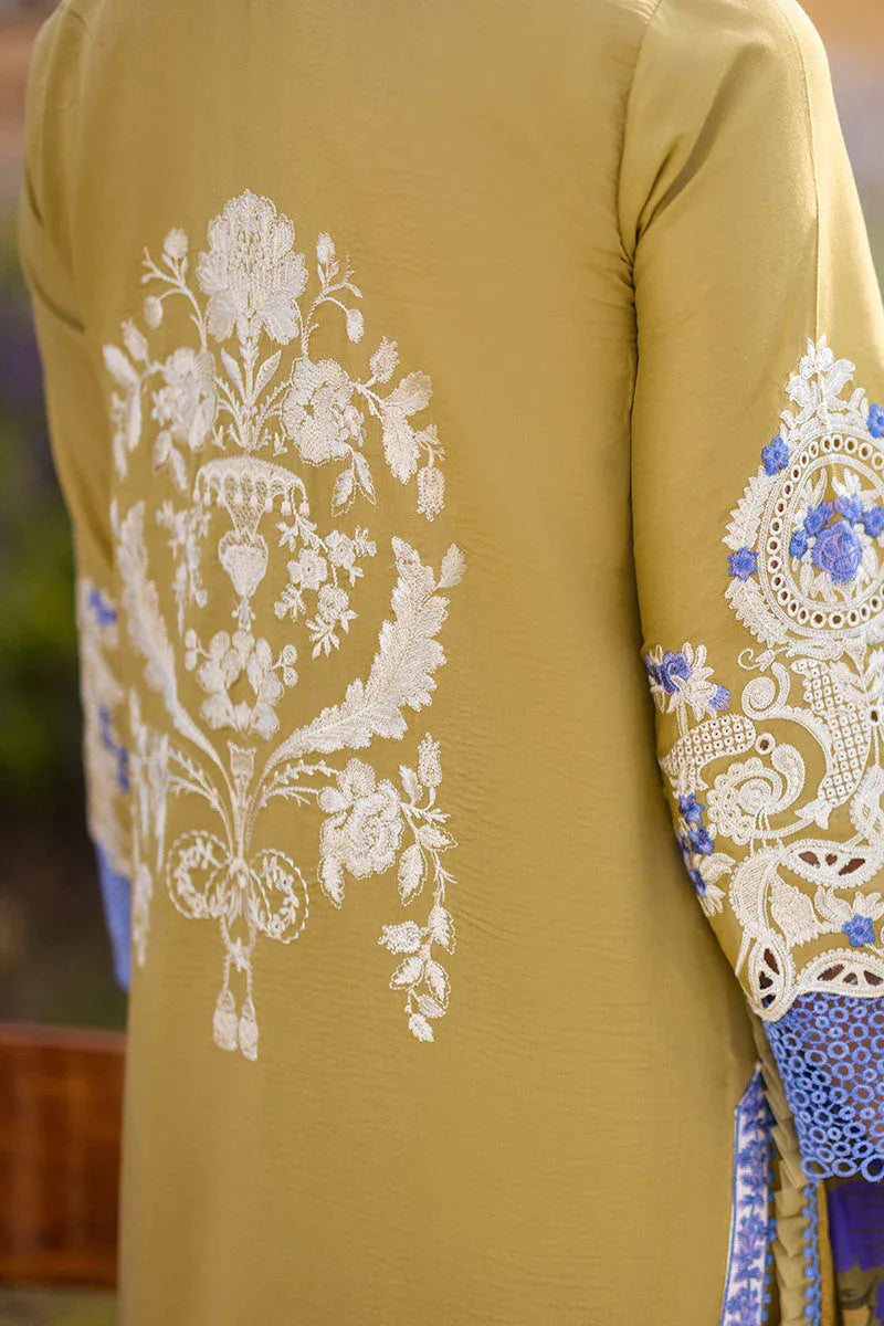 Mushq | Hemline The Secret Garden | MYSTICAL FERN - Aqsa Fabrics