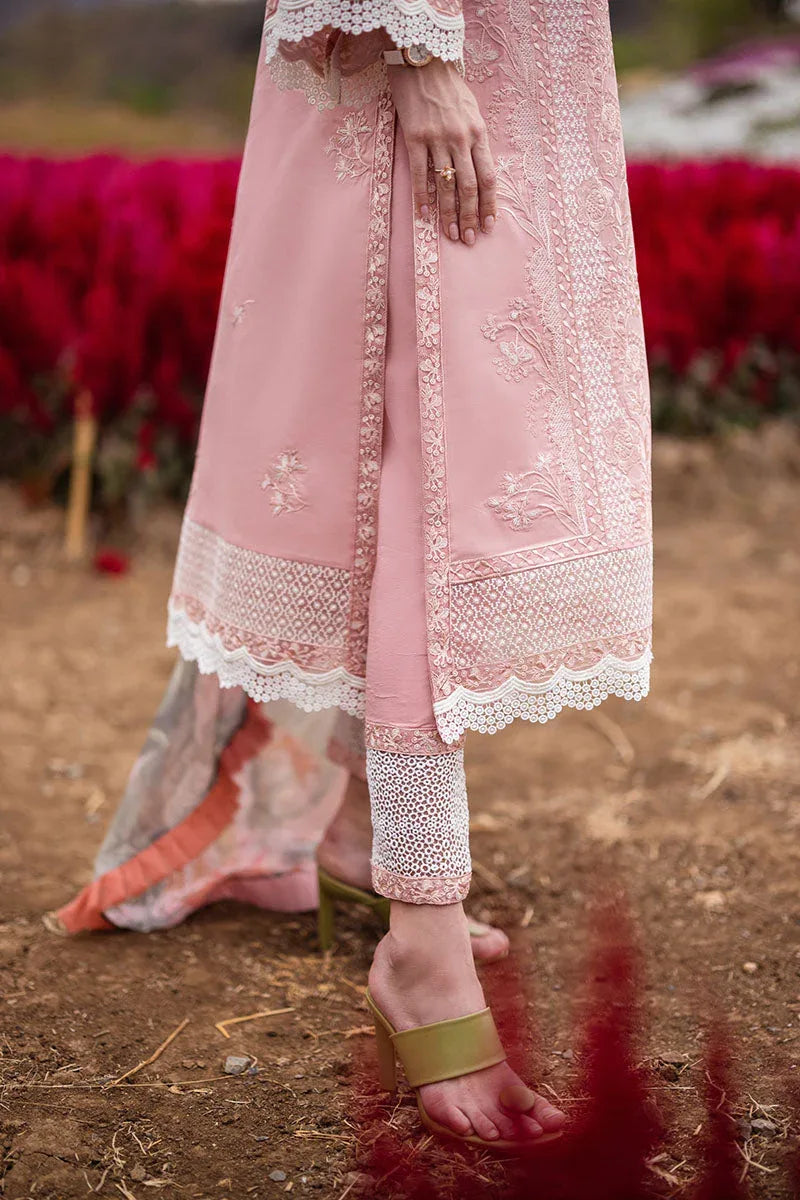 Mushq | Hemline The Secret Garden | ROSEWOOD - Aqsa Fabrics