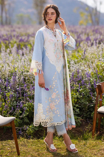 Mushq | Hemline The Secret Garden | SOLARA - Aqsa Fabrics