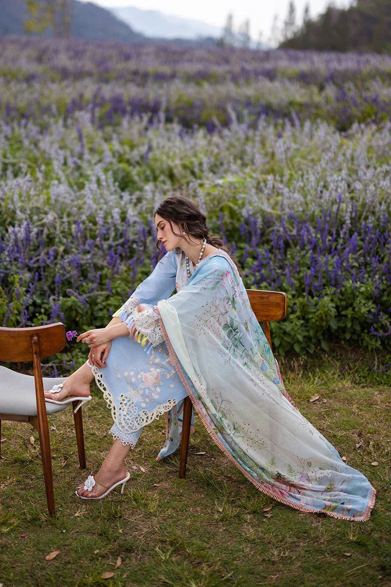 Mushq | Hemline The Secret Garden | SOLARA - Aqsa Fabrics