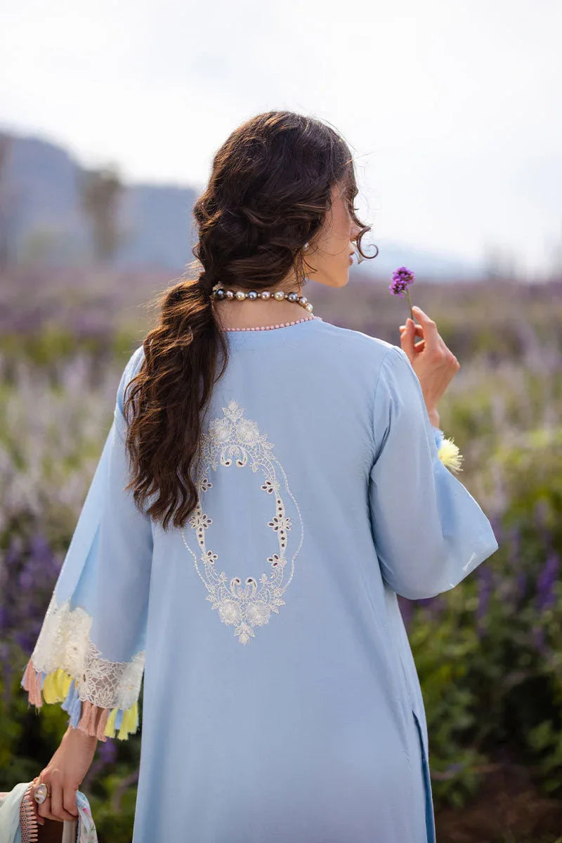 Mushq | Hemline The Secret Garden | SOLARA - Aqsa Fabrics