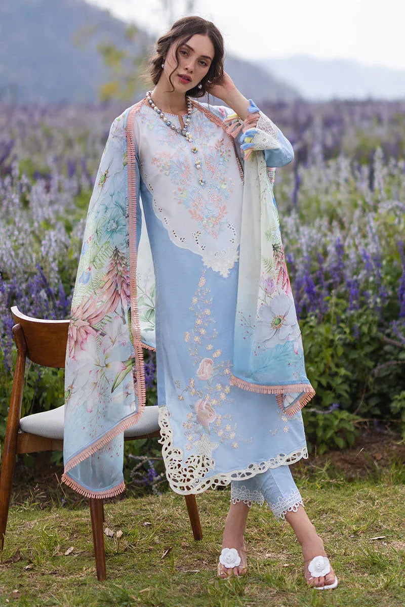 Mushq | Hemline The Secret Garden | SOLARA - Aqsa Fabrics