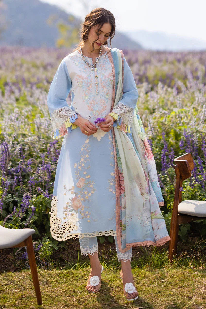Mushq | Hemline The Secret Garden | SOLARA - Aqsa Fabrics