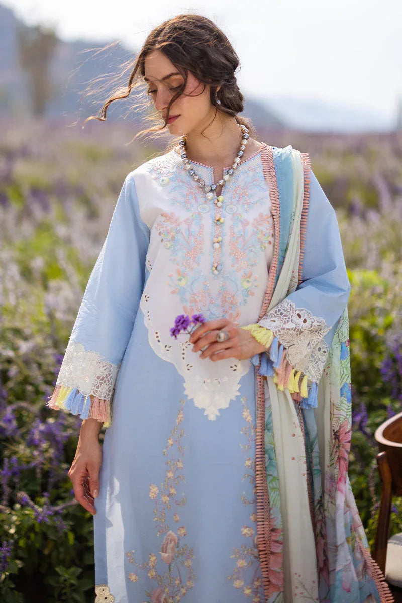 Mushq | Hemline The Secret Garden | SOLARA - Aqsa Fabrics