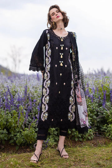 Mushq | Hemline The Secret Garden | SWALLOWTAIL - Aqsa Fabrics