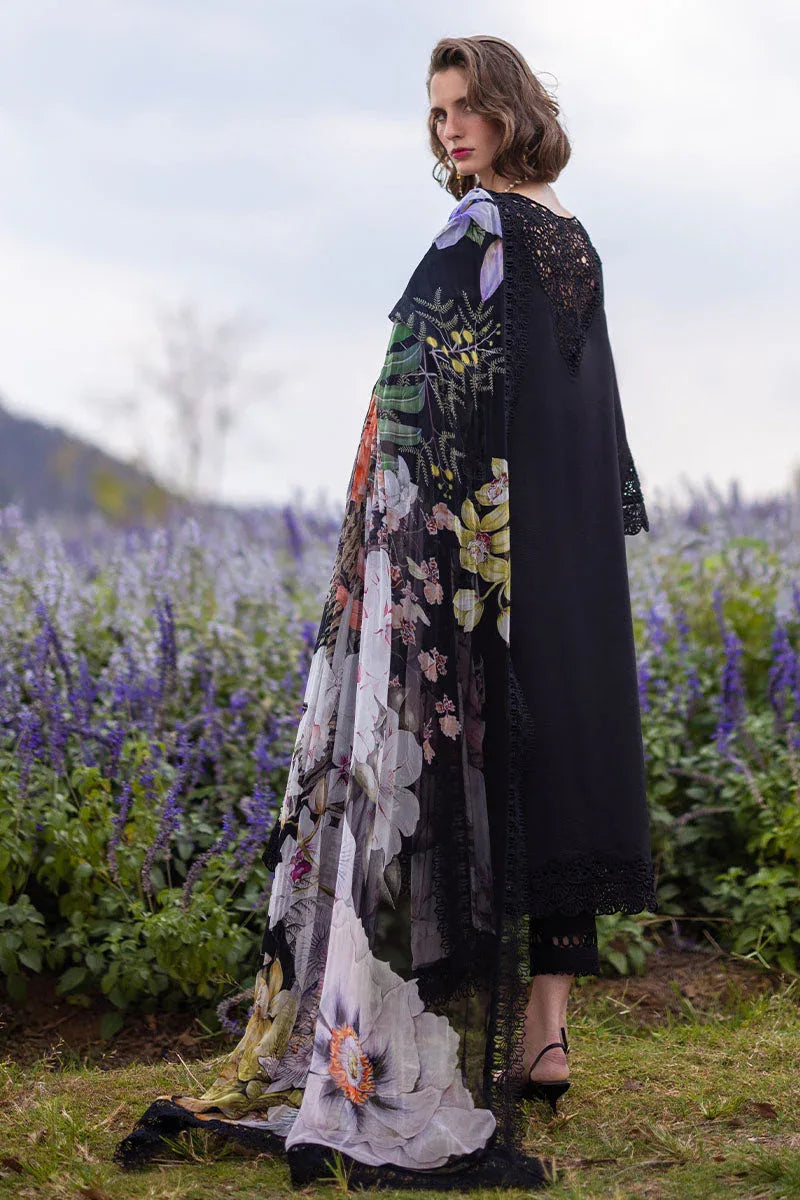 Mushq | Hemline The Secret Garden | SWALLOWTAIL - Aqsa Fabrics