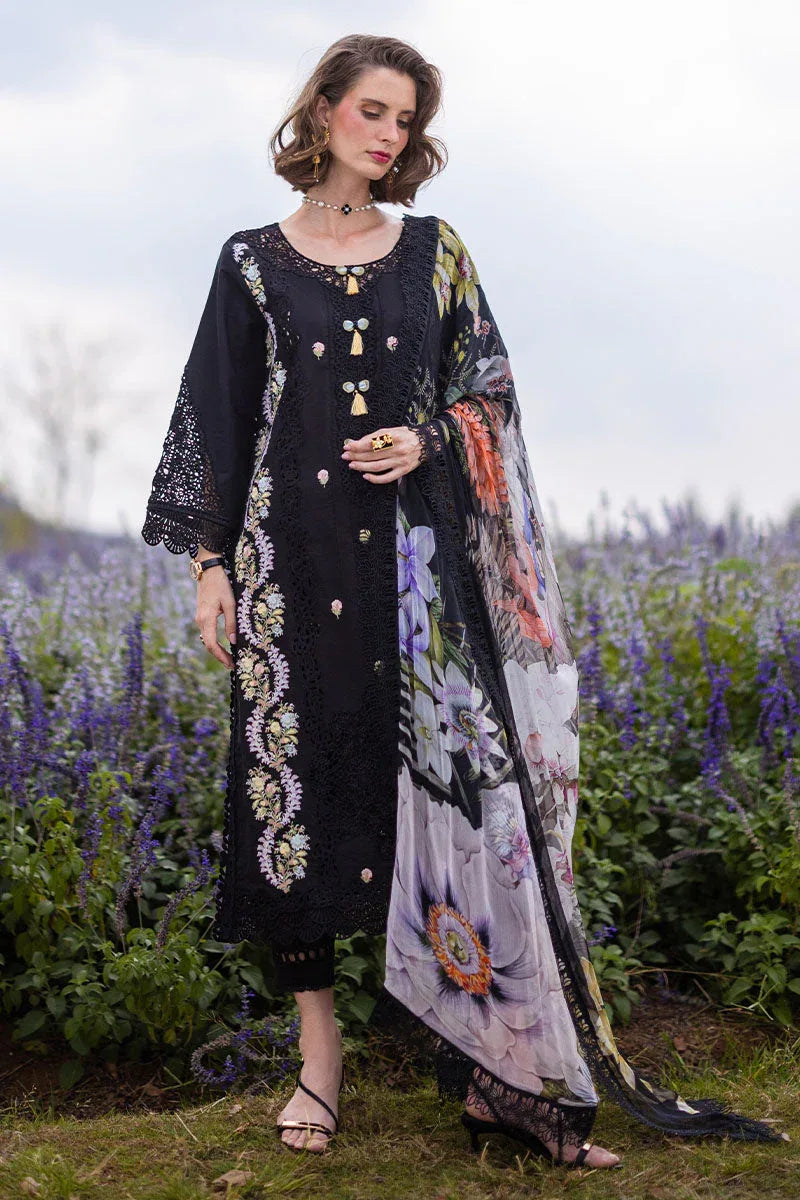 Mushq | Hemline The Secret Garden | SWALLOWTAIL - Aqsa Fabrics