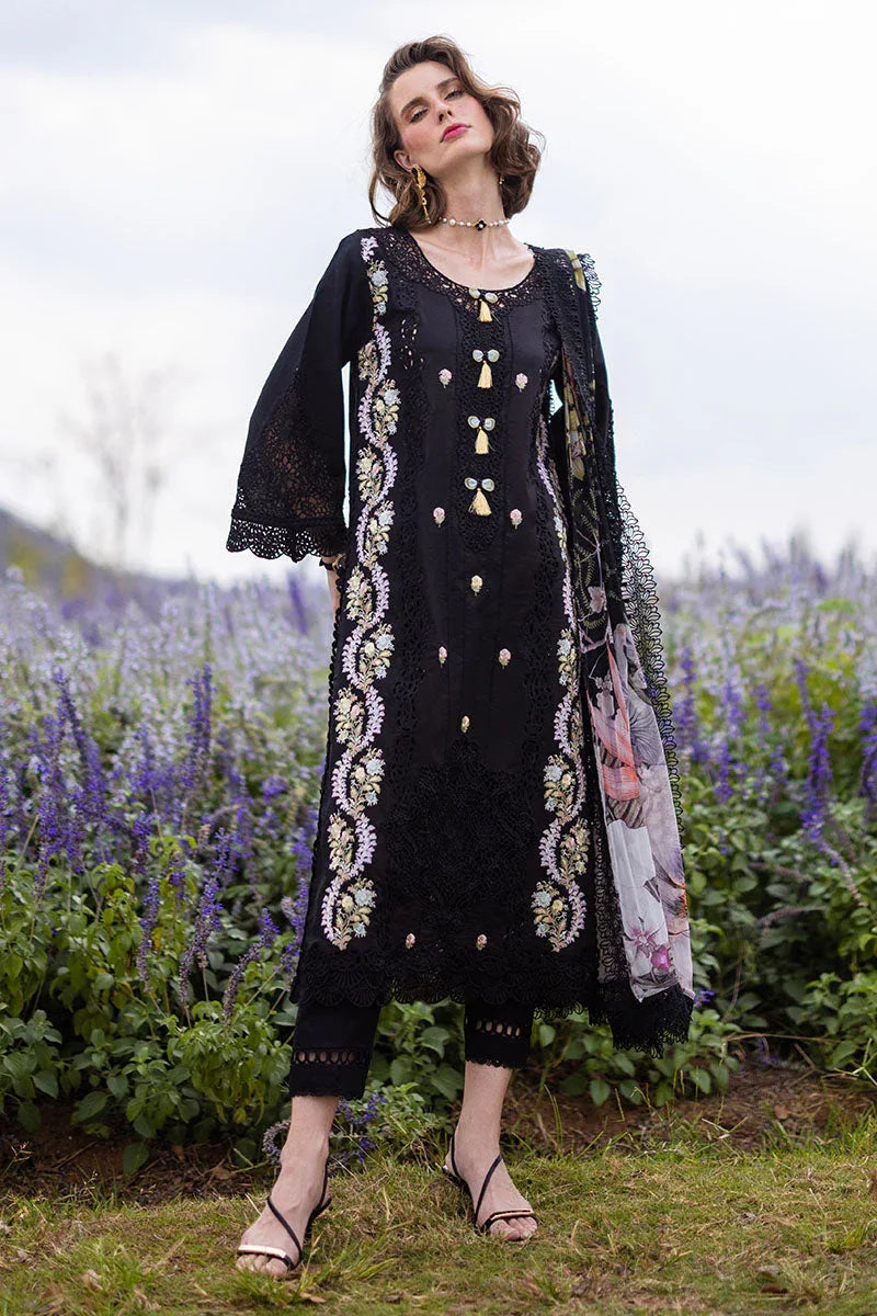 Mushq | Hemline The Secret Garden | SWALLOWTAIL - Aqsa Fabrics