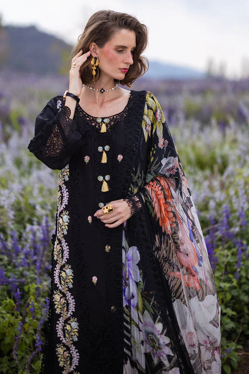 Mushq | Hemline The Secret Garden | SWALLOWTAIL - Aqsa Fabrics