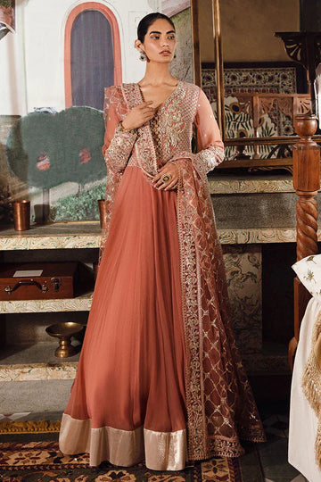 Mushq | Irha Kalidaar Chiffon Pret | AYLA - Aqsa Fabrics