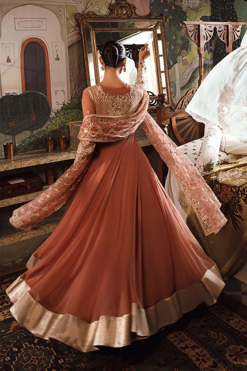 Mushq | Irha Kalidaar Chiffon Pret | AYLA - Aqsa Fabrics