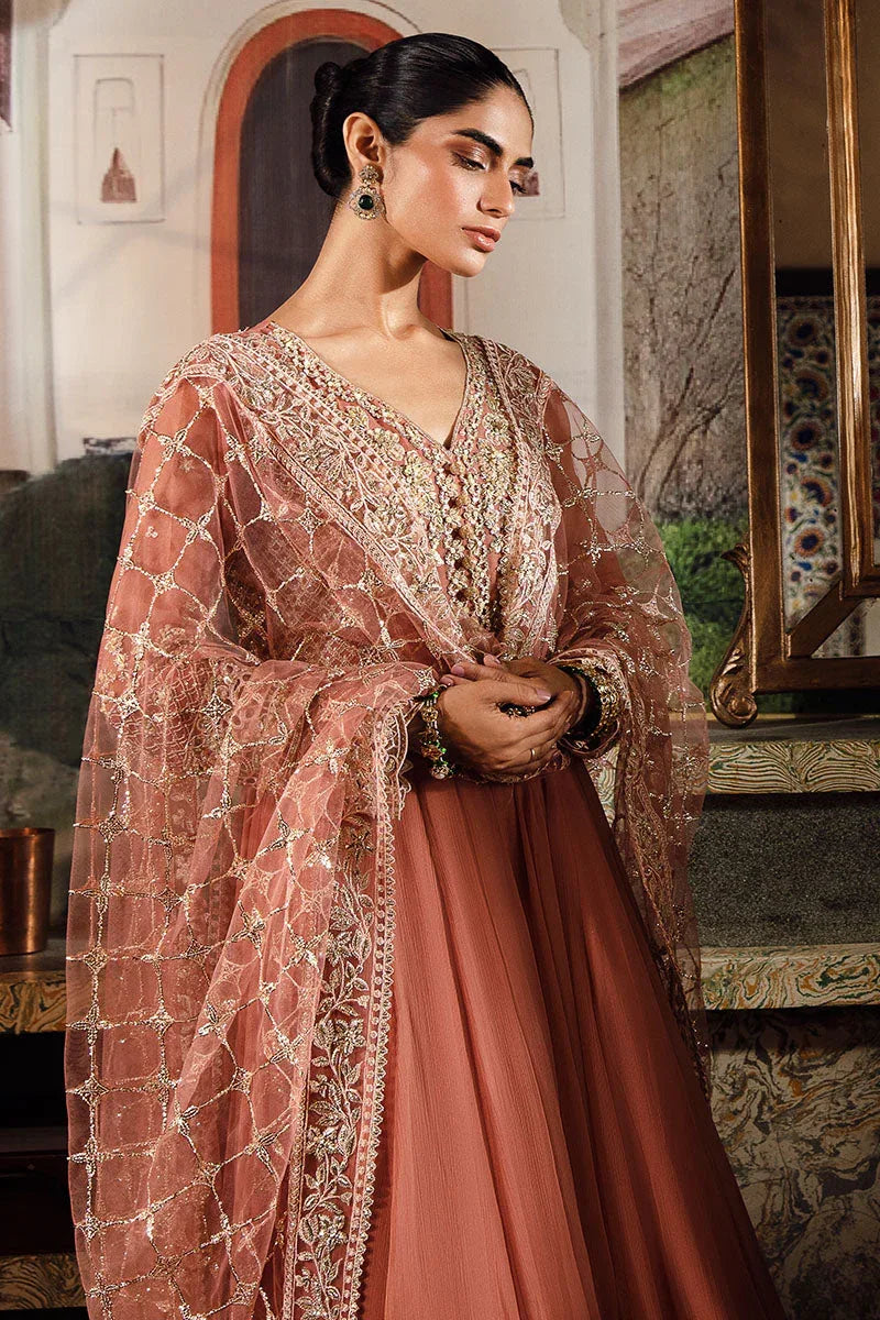Mushq | Irha Kalidaar Chiffon Pret | AYLA - Aqsa Fabrics