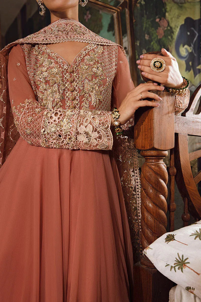 Mushq | Irha Kalidaar Chiffon Pret | AYLA - Aqsa Fabrics