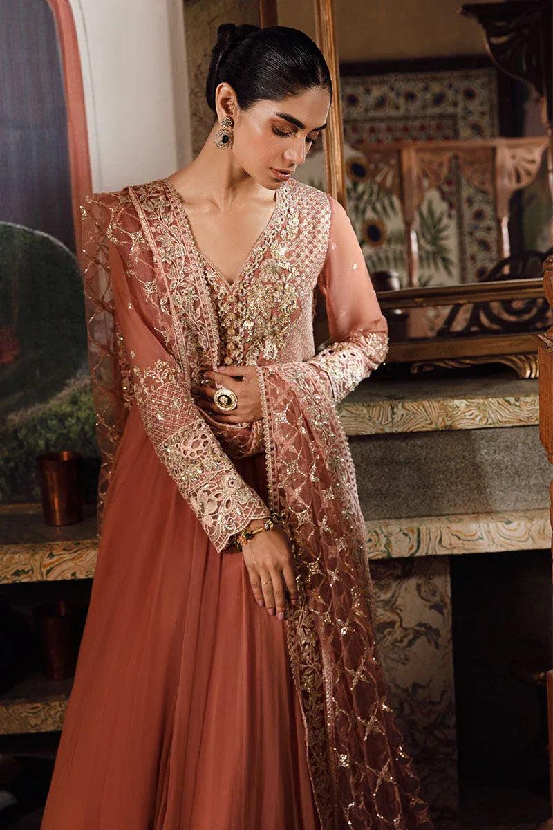 Mushq | Irha Kalidaar Chiffon Pret | AYLA - Aqsa Fabrics