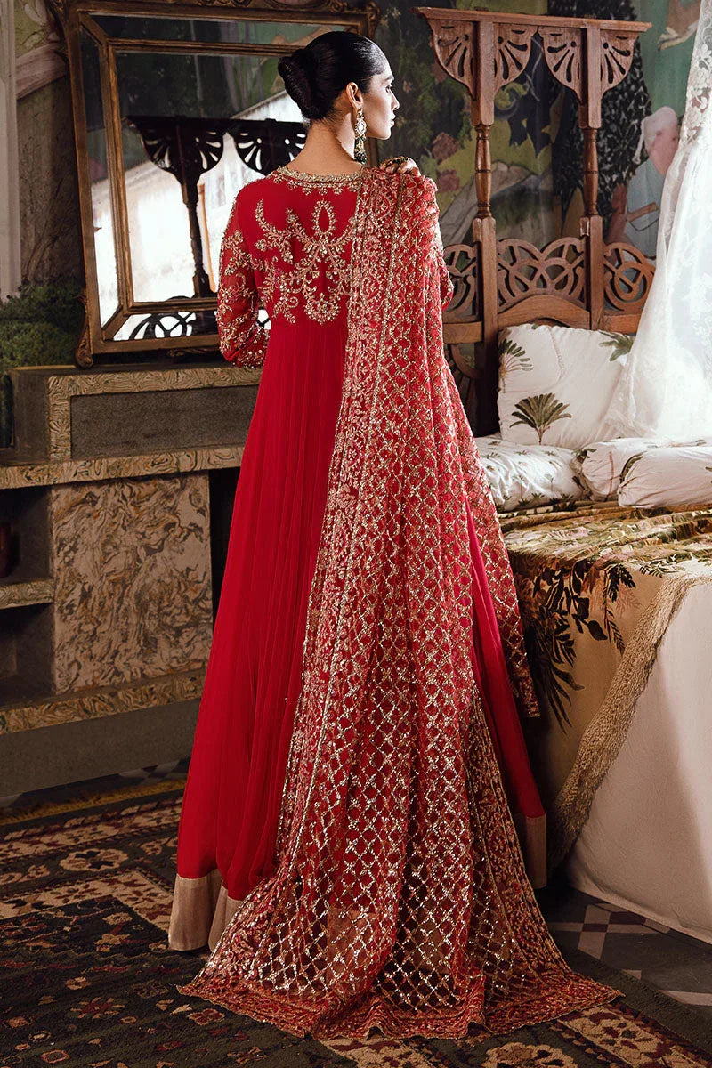 Mushq | Irha Kalidaar Chiffon Pret | MALIAH - Aqsa Fabrics