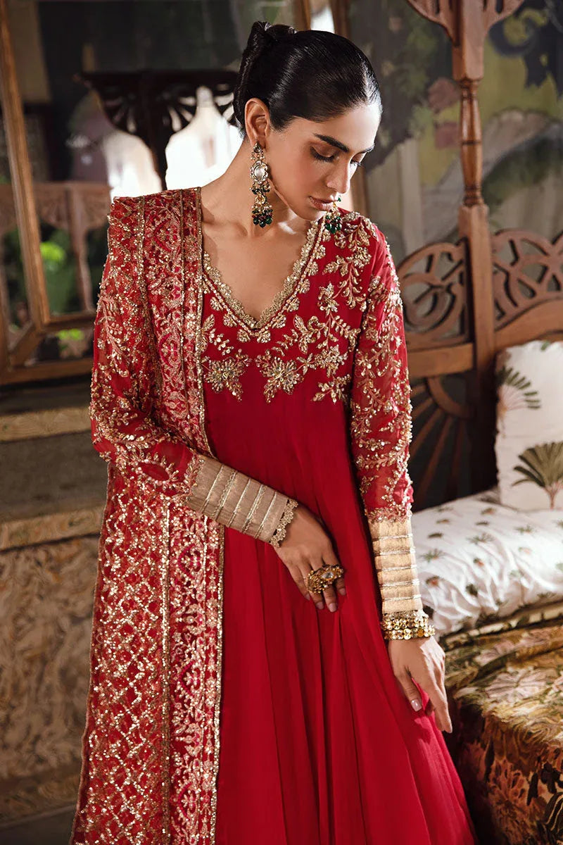 Mushq | Irha Kalidaar Chiffon Pret | MALIAH - Aqsa Fabrics