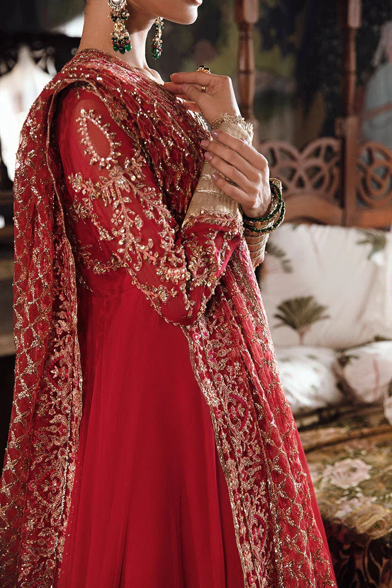 Mushq | Irha Kalidaar Chiffon Pret | MALIAH - Aqsa Fabrics