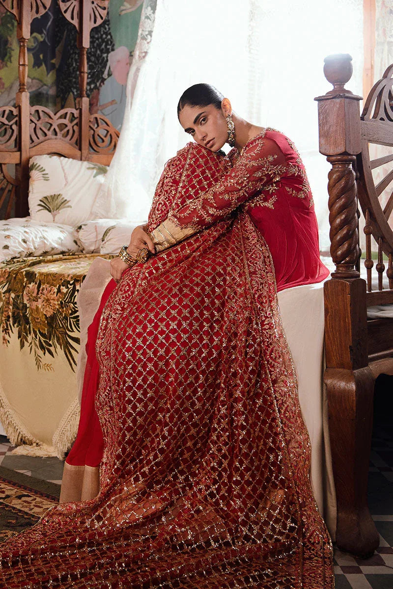 Mushq | Irha Kalidaar Chiffon Pret | MALIAH - Aqsa Fabrics