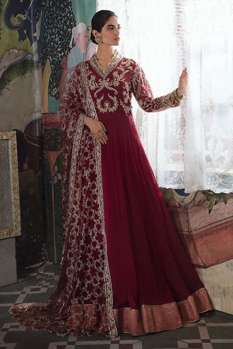 Mushq | Irha Kalidaar Chiffon Pret | NYRA - Aqsa Fabrics