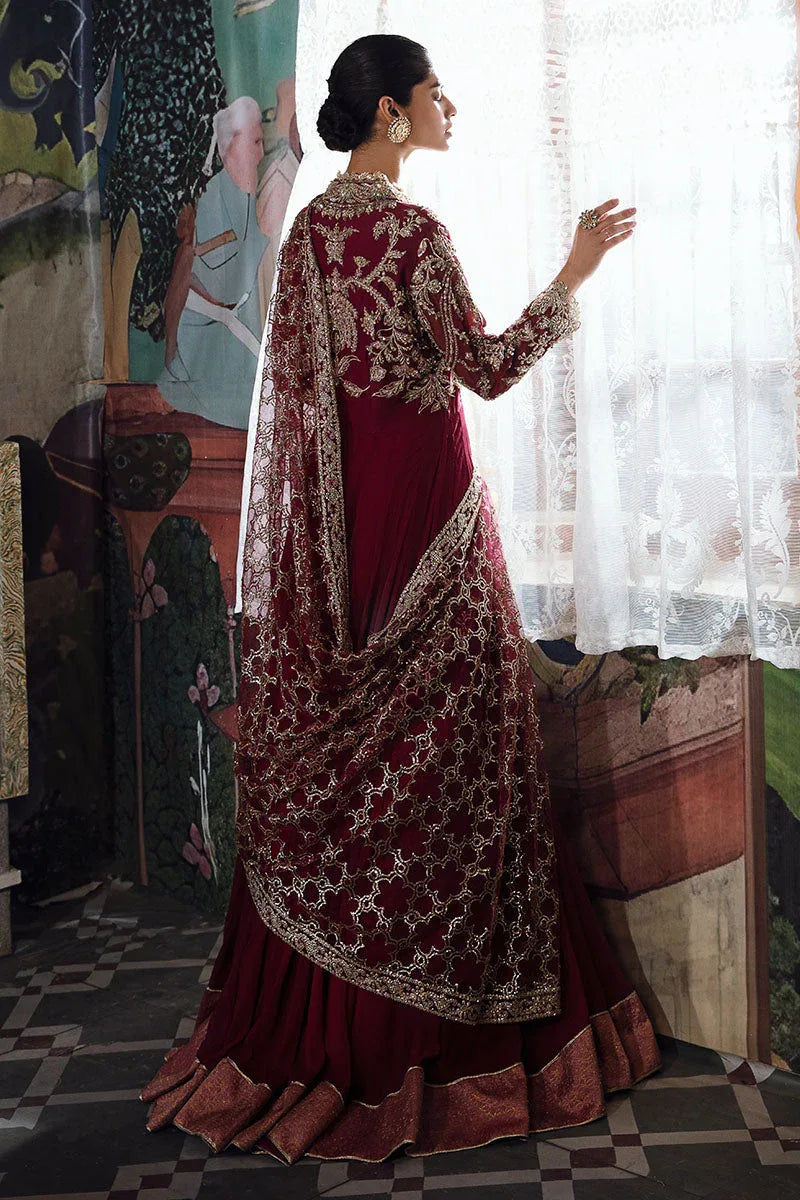 Mushq | Irha Kalidaar Chiffon Pret | NYRA - Aqsa Fabrics