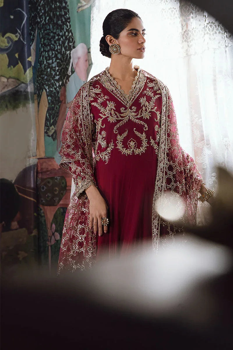 Mushq | Irha Kalidaar Chiffon Pret | NYRA - Aqsa Fabrics