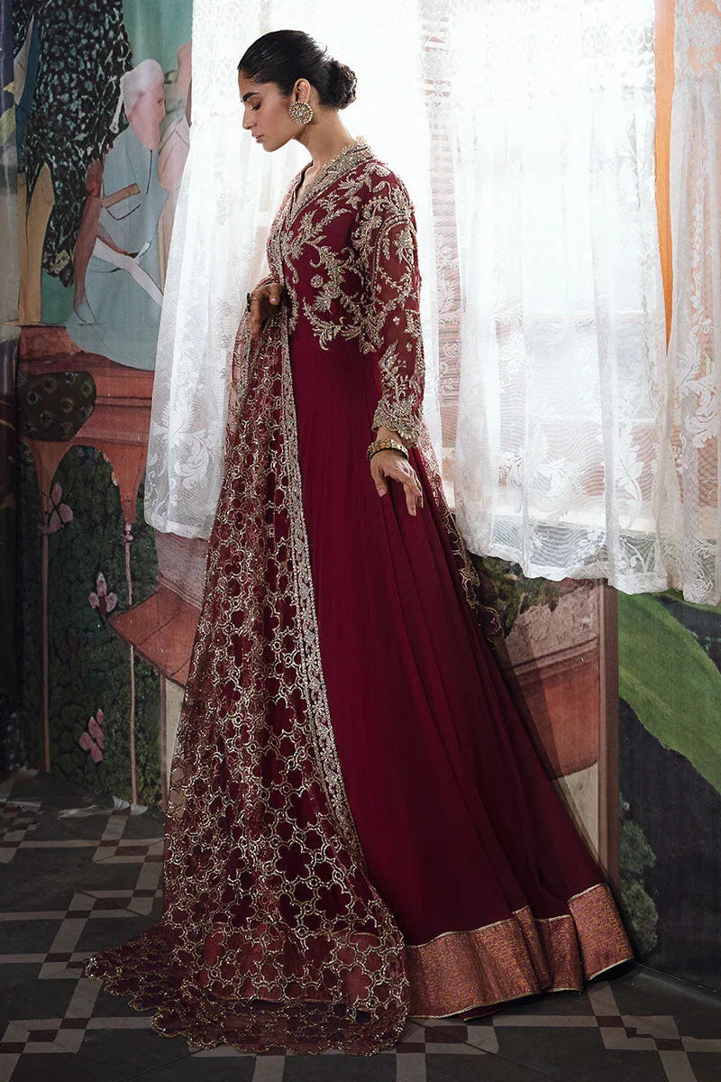 Mushq | Irha Kalidaar Chiffon Pret | NYRA - Aqsa Fabrics