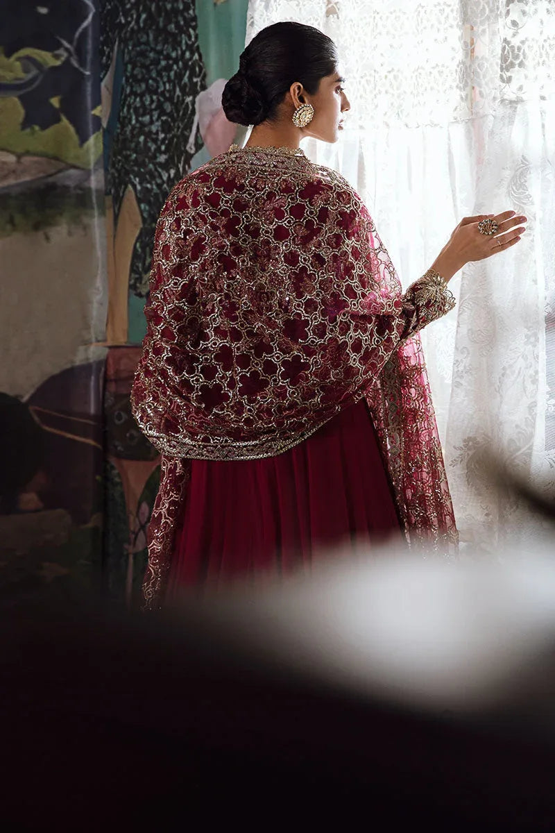 Mushq | Irha Kalidaar Chiffon Pret | NYRA - Aqsa Fabrics