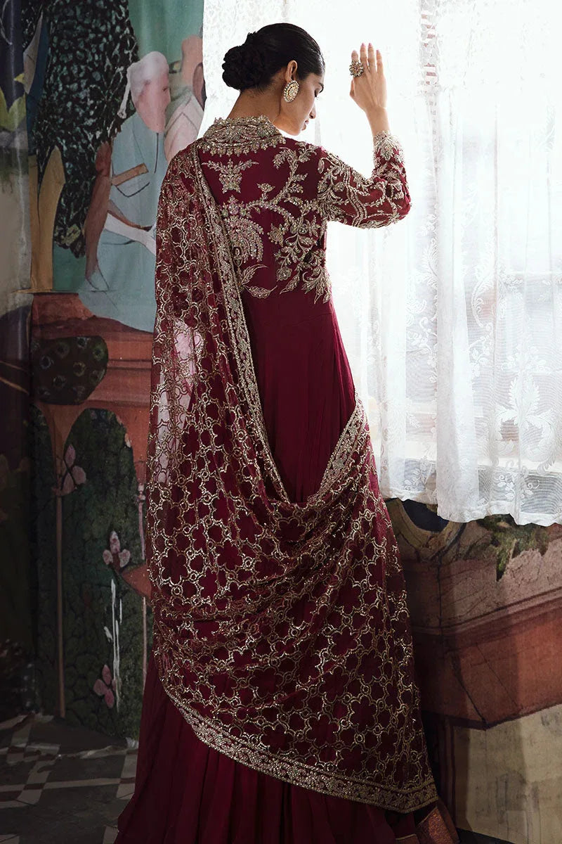 Mushq | Irha Kalidaar Chiffon Pret | NYRA - Aqsa Fabrics