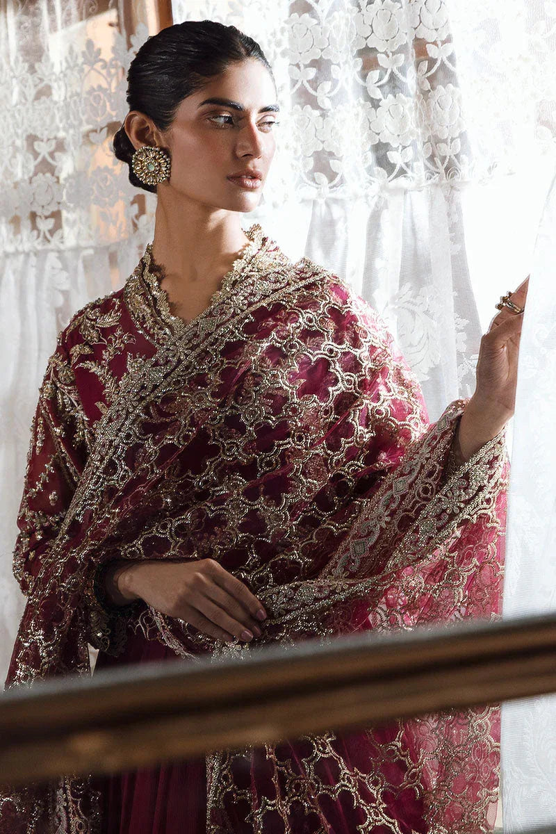 Mushq | Irha Kalidaar Chiffon Pret | NYRA - Aqsa Fabrics