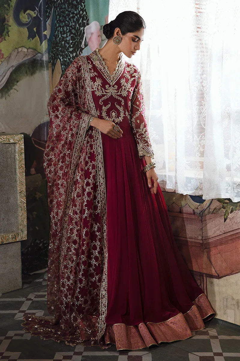 Mushq | Irha Kalidaar Chiffon Pret | NYRA - Aqsa Fabrics