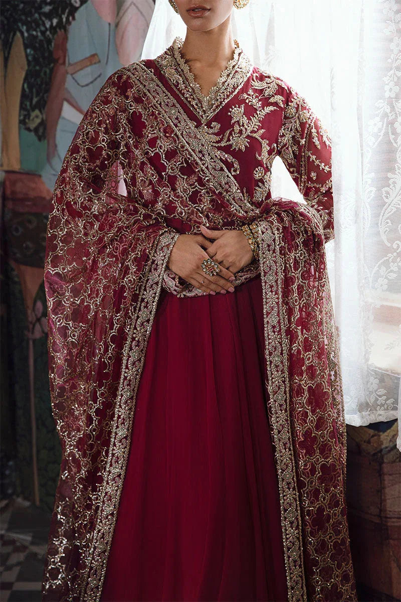 Mushq | Irha Kalidaar Chiffon Pret | NYRA - Aqsa Fabrics
