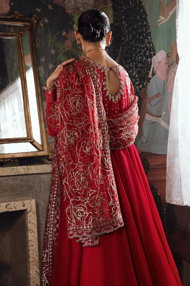 Mushq | Irha Kalidaar Chiffon Pret | RAYA - Aqsa Fabrics