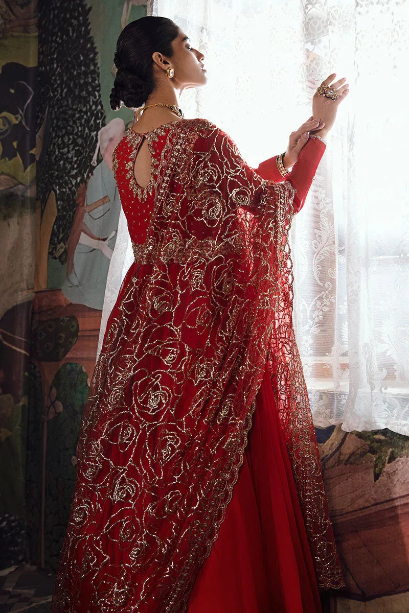 Mushq | Irha Kalidaar Chiffon Pret | RAYA - Aqsa Fabrics