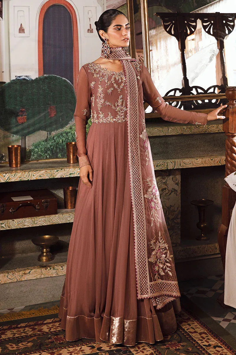Mushq | Irha Kalidaar Chiffon Pret | ZEYA - Aqsa Fabrics