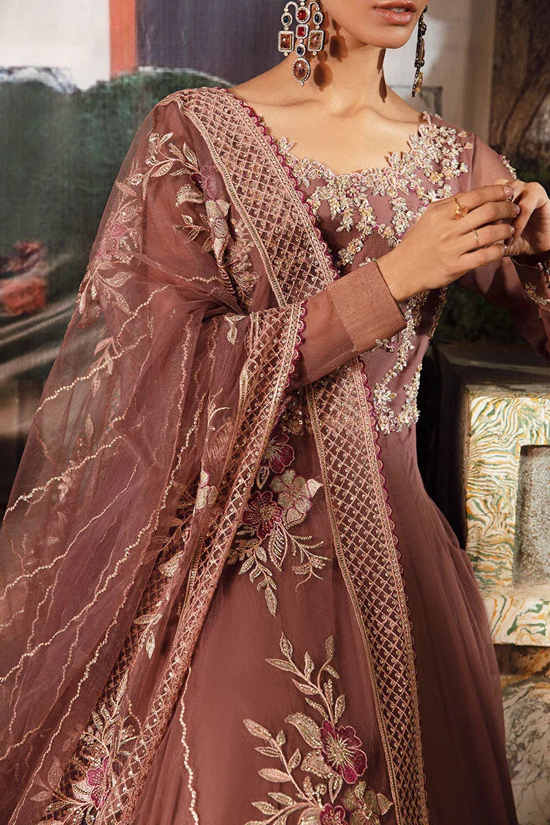 Mushq | Irha Kalidaar Chiffon Pret | ZEYA - Aqsa Fabrics