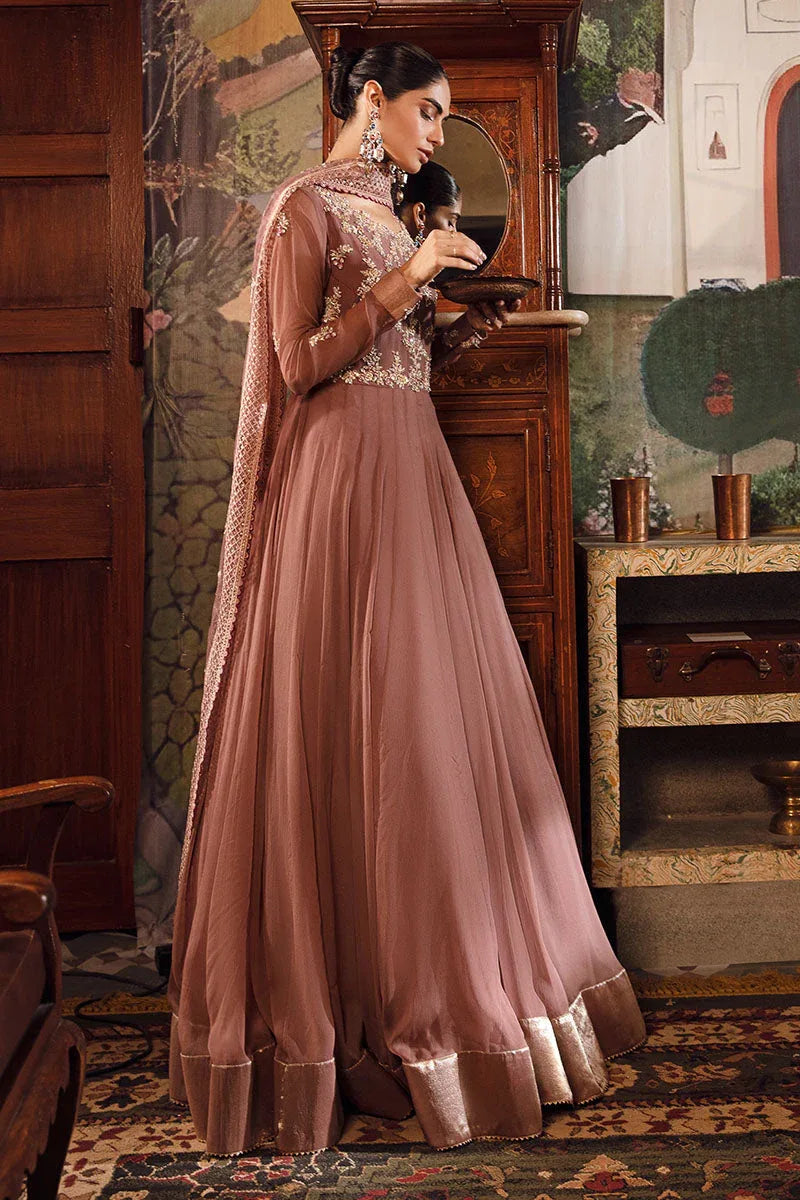 Mushq | Irha Kalidaar Chiffon Pret | ZEYA - Aqsa Fabrics