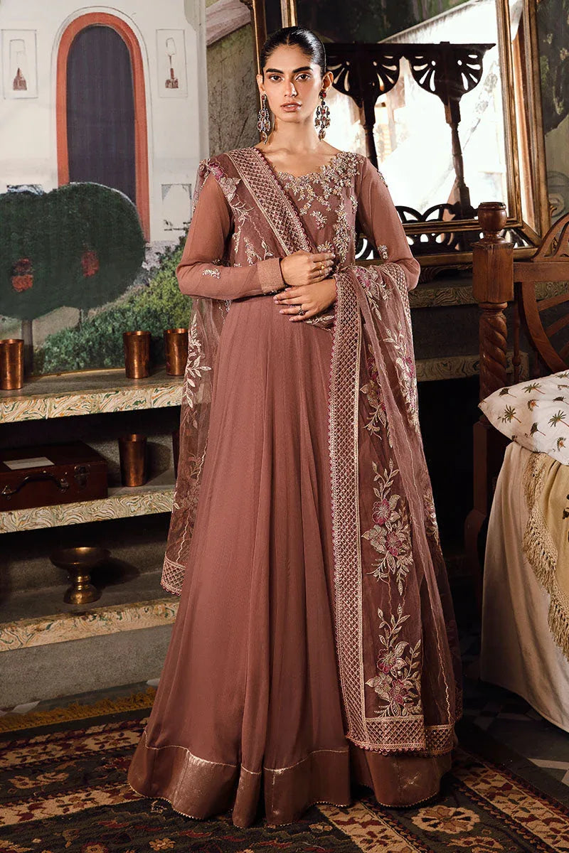 Mushq | Irha Kalidaar Chiffon Pret | ZEYA - Aqsa Fabrics
