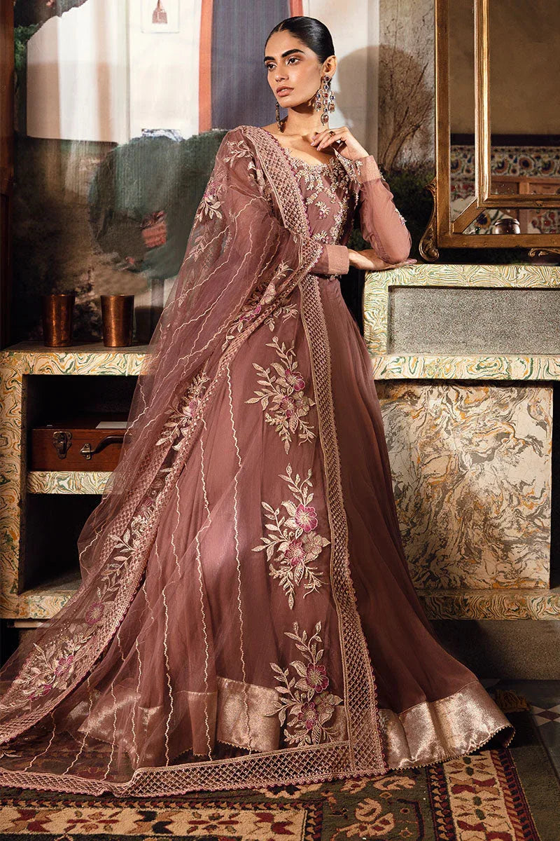 Mushq | Irha Kalidaar Chiffon Pret | ZEYA - Aqsa Fabrics