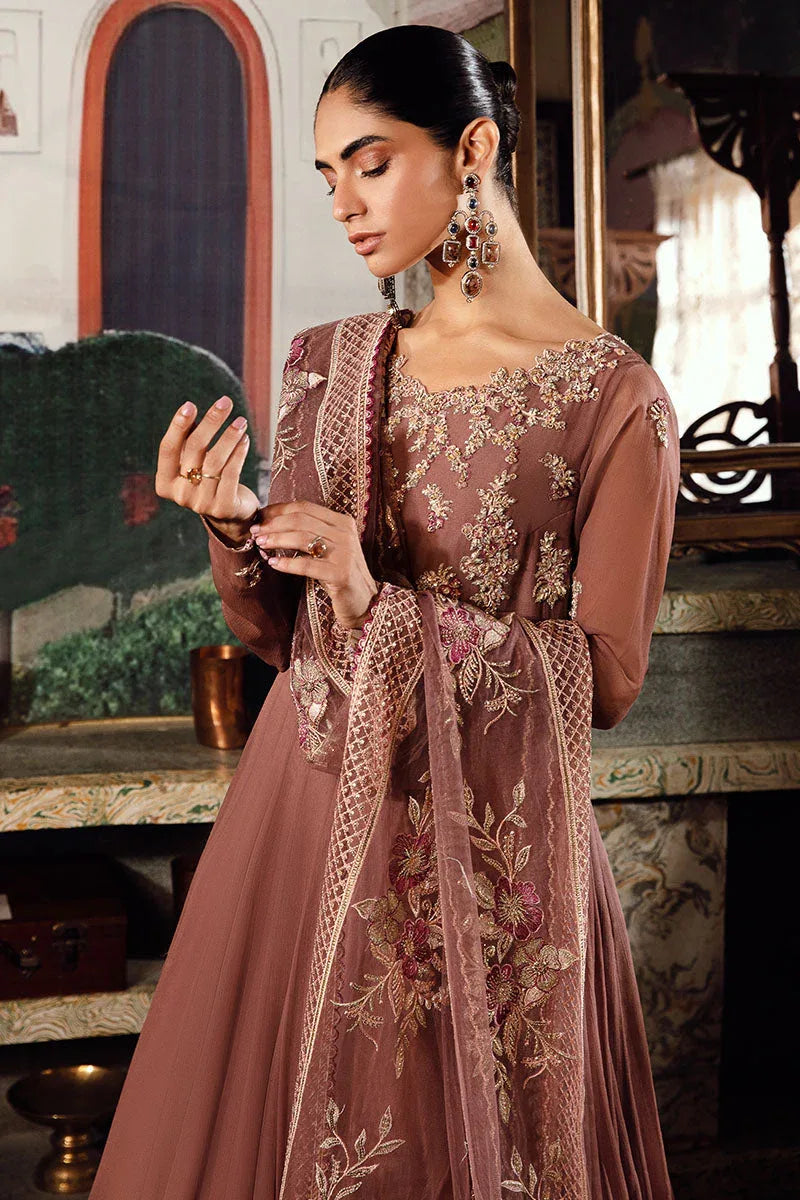 Mushq | Irha Kalidaar Chiffon Pret | ZEYA - Aqsa Fabrics
