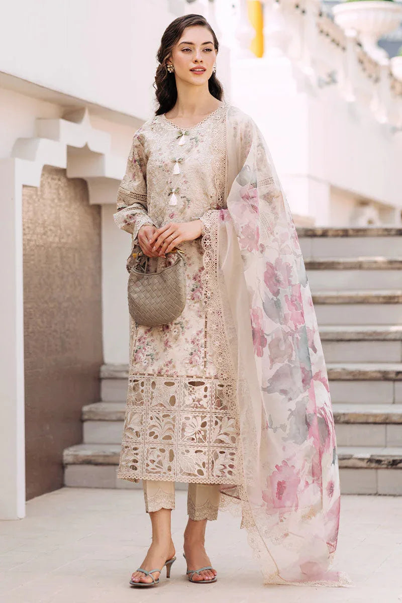 Mushq | La Toscana Casual Pret 24 | DECADENT TRUFFLE - Aqsa Fabrics