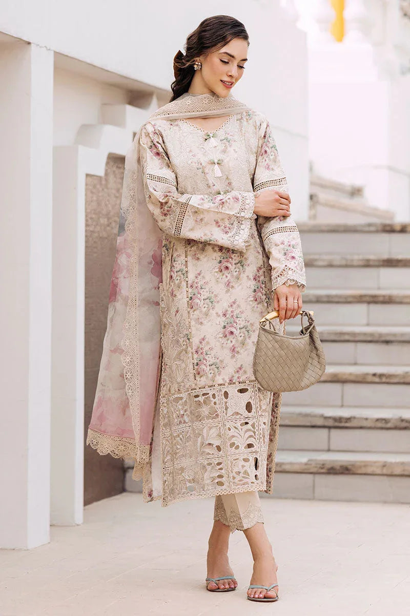 Mushq | La Toscana Casual Pret 24 | DECADENT TRUFFLE - Aqsa Fabrics