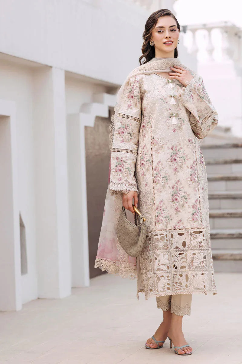 Mushq | La Toscana Casual Pret 24 | DECADENT TRUFFLE - Aqsa Fabrics