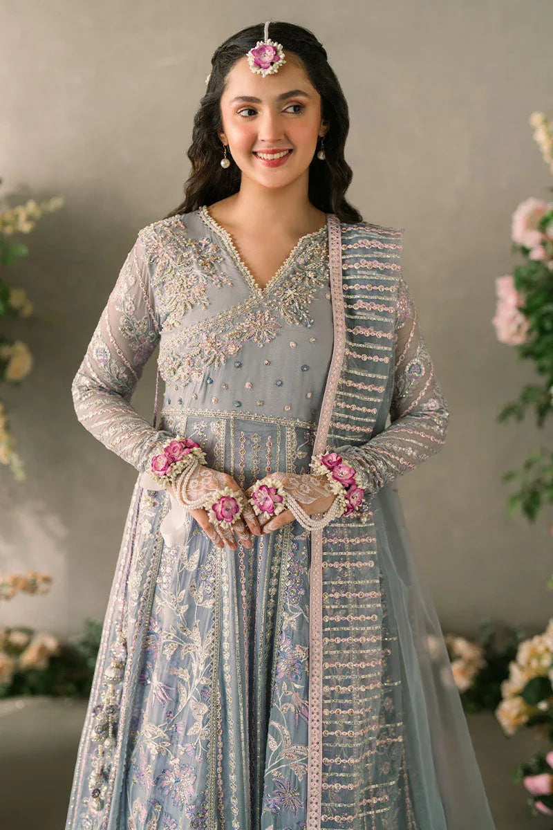 Mushq | Matani Evening Luxury Chiffon | Ezza - Aqsa Fabrics
