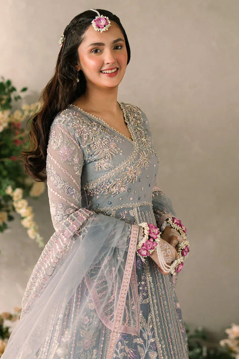 Mushq | Matani Evening Luxury Chiffon | Ezza - Aqsa Fabrics