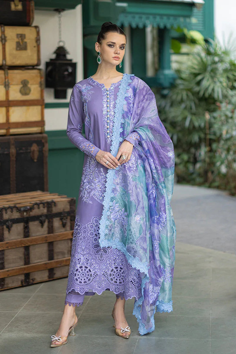 Mushq | Orient Express Luxury Lawn | ADELINE - Aqsa Fabrics