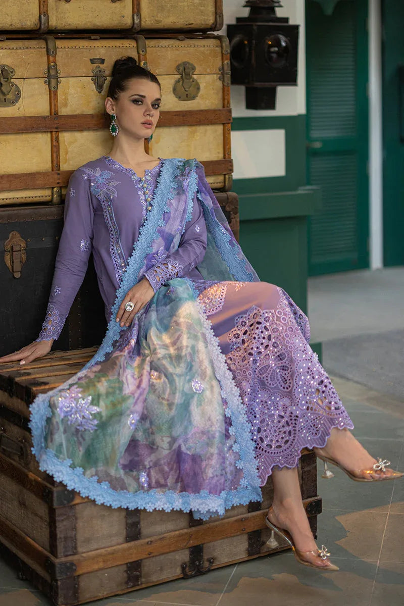 Mushq | Orient Express Luxury Lawn | ADELINE - Aqsa Fabrics