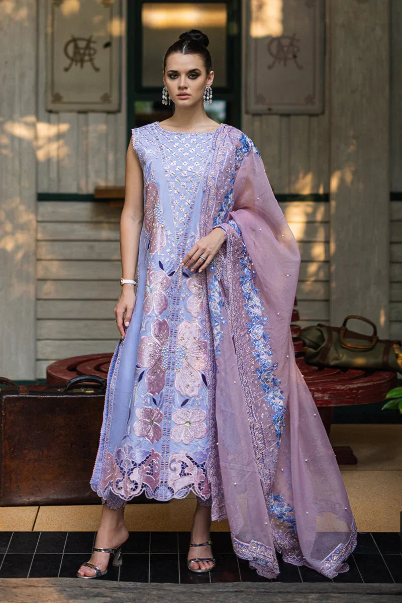 Mushq | Orient Express Luxury Lawn | SOLEIL - Aqsa Fabrics