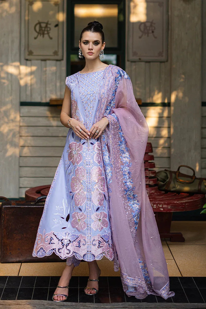 Mushq | Orient Express Luxury Lawn | SOLEIL - Aqsa Fabrics