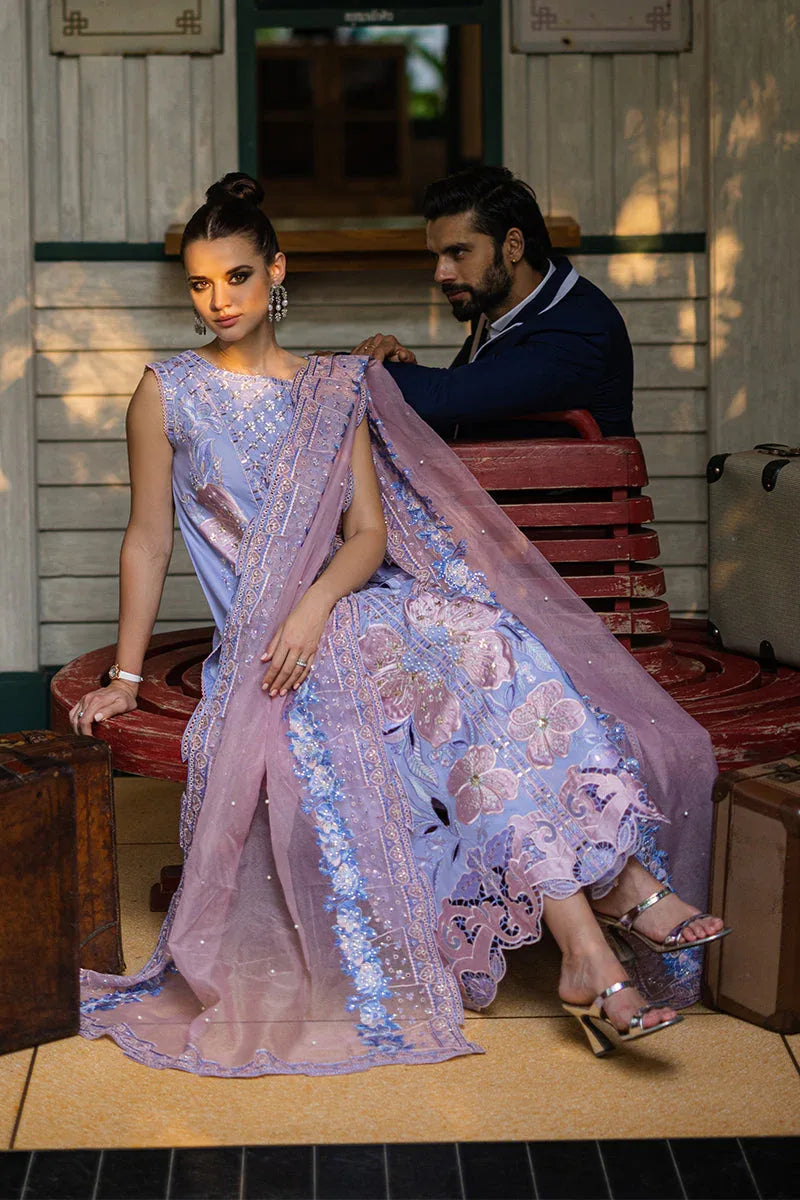 Mushq | Orient Express Luxury Lawn | SOLEIL - Aqsa Fabrics